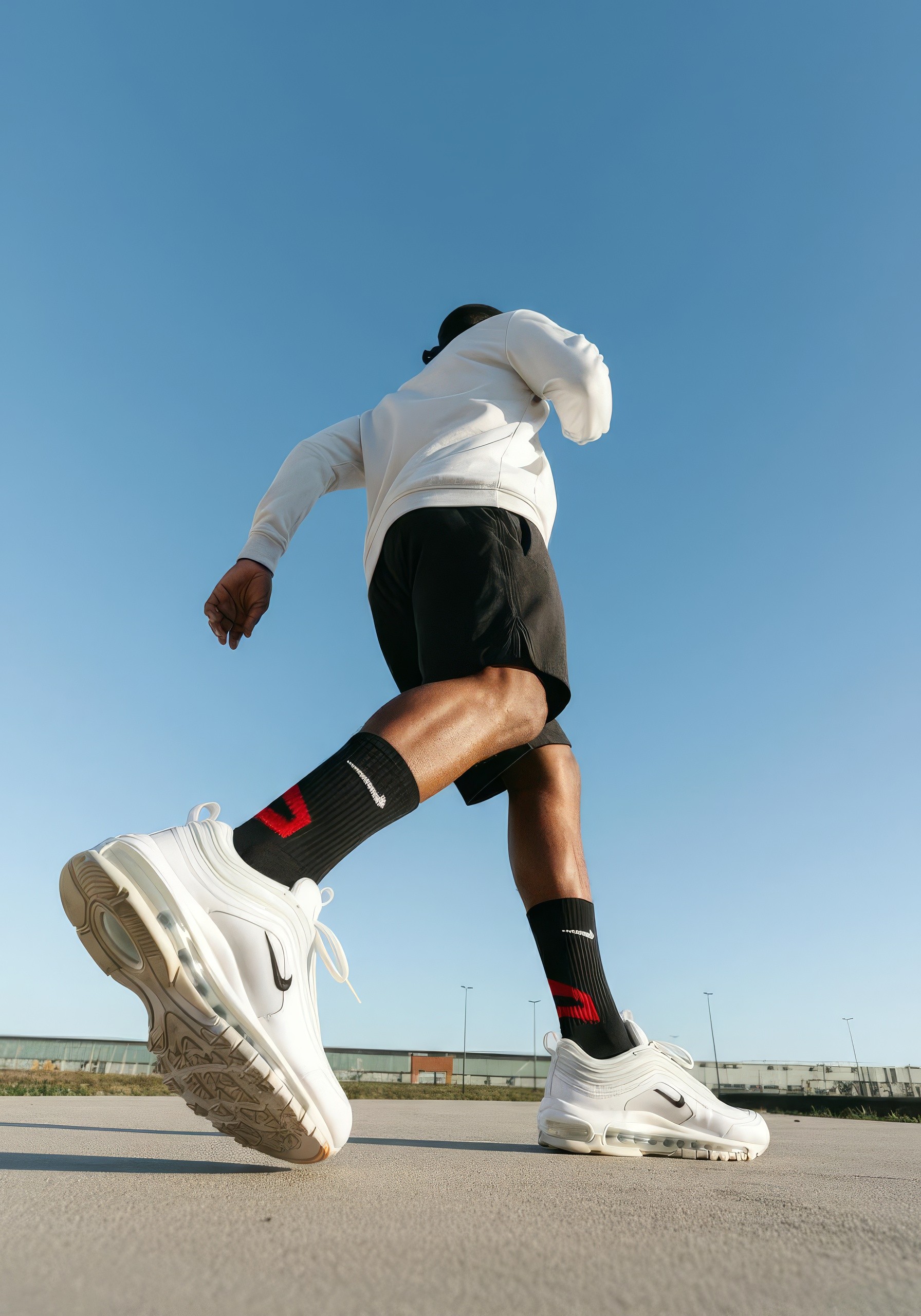 image of cool sneakers shoe