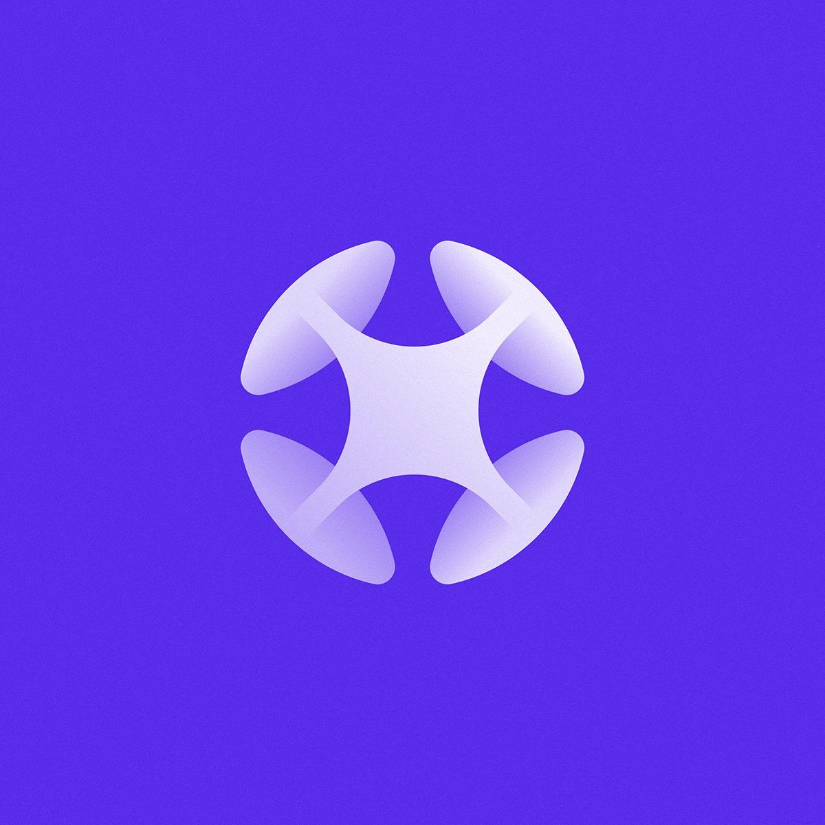 purple icon badge